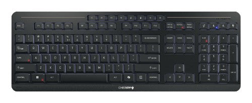CHERRY Stream ultimate keyboard Home/Office USB + RF Wireless + Bluetooth QWERTY English Black