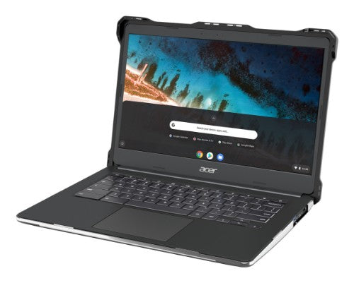 Origin Storage AC-ESL-C741L-BCLR laptop case 27.9 cm (11") Shell case Black, Transparent