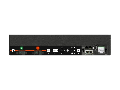 Vertiv Geist VA7G32A0 power distribution unit (PDU) 12 AC outlet(s) 2U Black