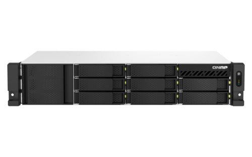 QNAP TS-864EU NAS Rack (2U) Intel® Celeron® 8 GB DDR4 0 TB QNAP Turbo System Black