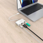 j5create JCA379EW - USB-C® to HDMI™ & USB™ Type-A with Power Delivery