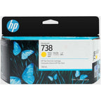 HP 498N7A/738 Ink cartridge yellow 130ml for HP DesignJet T 850