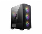 MSI MAG Forge M100R Micro Tower Black, Transparent