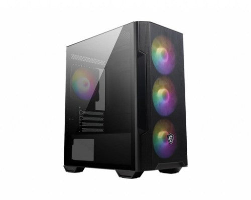 MSI MAG Forge M100R Micro Tower Black, Transparent