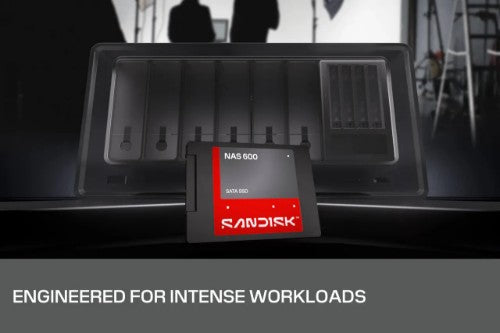SanDisk NAS 600 2 TB 2.5" Serial ATA III 3D TLC NAND
