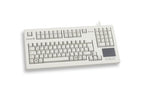 CHERRY TouchBoard G80-11900 Corded Keyboard with Touchpad, Light Grey, USB, (QWERTY - UK)