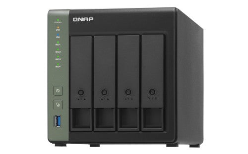 QNAP TS-431X3 NAS Tower Ethernet LAN Black Alpine AL-314