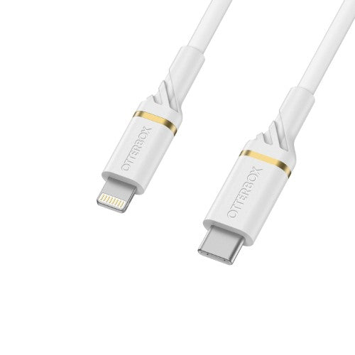 OtterBox Cable USB C-Lightning 2M USB-PD, Cloud Sky White