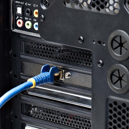 StarTech.com 1-Port 2.5GbE M.2 2280 Network Card, Multi-Gigabit Speeds (2.5G/1G/100M/10M), NBASE-T (802.3bz) NIC, M.2 B+M Key, PCIe Ethernet Interface, For SFF/Desktop PCs - TAA