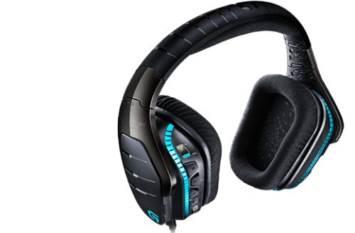 Logitech G 981-000605 headphones/headset Wired Head-band Gaming Black