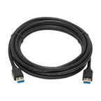 Tripp Lite U325-015 USB 3.0 SuperSpeed A to A Cable for USB 3.0 All-in-One Keystone/Panel Mount Couplers (M/M), Black,15 ft. (4.6 m)