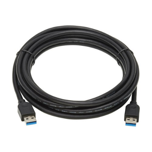 Tripp Lite U325-015 USB 3.0 SuperSpeed A to A Cable for USB 3.0 All-in-One Keystone/Panel Mount Couplers (M/M), Black,15 ft. (4.6 m)