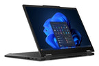 Lenovo ThinkPad X13 2-in-1 Gen 5 Intel Core Ultra 5 125U Hybrid (2-in-1) 33.8 cm (13.3") Touchscreen WUXGA 16 GB LPDDR5x-SDRAM 256 GB SSD Wi-Fi 6E (802.11ax) Windows 11 Pro UK English Black