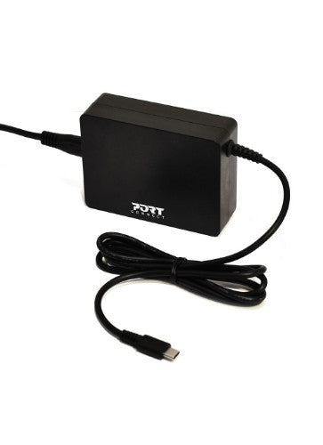 Port Designs 900098-UK power adapter/inverter Indoor 90 W Black