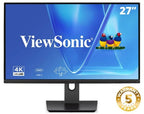 Viewsonic VG Series 27” 4K UHD USB-C Monitor with Dual Speakers