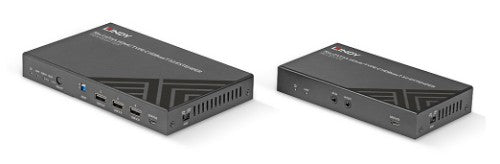 Lindy 70m Cat.6A HDMI 4K60 & Type C HDBaseT 3.0 KVM Extender