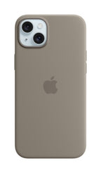 Apple iPhone 15 Plus Silicone Case with MagSafe - Clay