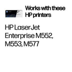 HP CF360A/508A Toner cartridge black, 6K pages ISO/IEC 19798 for HP CLJ M 552