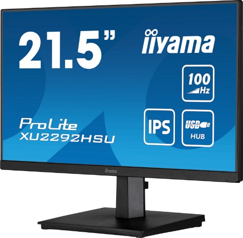 iiyama ProLite 21.5” IPS technology panel with 100Hz refresh rate