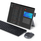 StarTech.com Right Angled USB-C to USB-A Adapter, USB 5Gbps, Compact USB-C Male to USB-A Female Adapter, Metal Housing, M/F