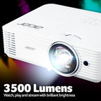 Acer Home H6518STi projector (DLP 3D, 1080p, 3500Lm)