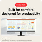 LG UltraWide U5 Monitor (29U511A) - 29-inch 21:9 UltraWide™ WFHD (2560x1080) IPS Display, sRGB 99%, HDR10, 100Hz Refresh Rate, Eye-Care Features, Clutter-free Design, Height Adjustable