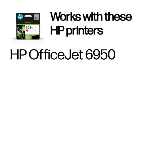 HP T6M07AE/903XL Ink cartridge magenta high-capacity, 750 pages 8.5ml for HP OfficeJet Pro 6860/6950