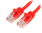 StarTech.com Cat5e Patch Cable with Snagless RJ45 Connectors - 3m, Red
