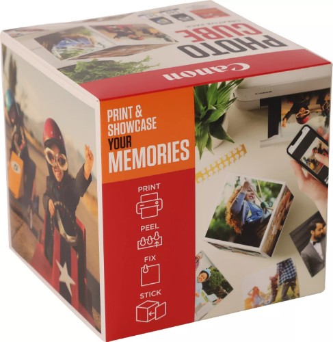 Canon 5225B018/PG-540+CL-541 Printhead cartridge multi pack black / color Cube white orange + Photopaper PP-201 13x13cm 40 sheet 180pg+180pg Pack=2 for Canon Pixma MG 2150/MX 370