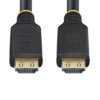 StarTech.com 10m (33ft) Active High Speed HDMI Cable with Gripping Connectors, 4K 60Hz/1440p 144Hz, HDR10/HDCP 2.2/ARC, 18Gbps, UHD HDMI Cord for TV/Monitor/Display, TPE Jacket