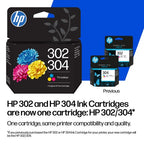 HP B7RT8AE/302XL/304XL Printhead cartridge color high-capacity, 300 pages ISO/IEC 24711 for HP DeskJet 1110/2130/2620/3720/OfficeJet 5200