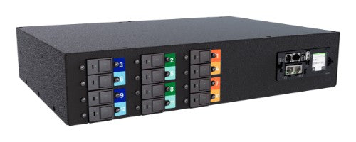 Vertiv PowerIT rack power distribution unit, 43.4kW, 3P+N+E (IP44) plug, TAA Compliance, RoHS, China RoHS, UL/CE dual listed