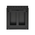 Tripp Lite SRWO2UBRKT SmartRack 2U Low-Profile Vertical-Mount Vented Wall-Mount Mini Rack Enclosure, Black