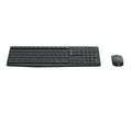 Logitech MK235 keyboard Mouse included Universal RF Wireless Greek Grey