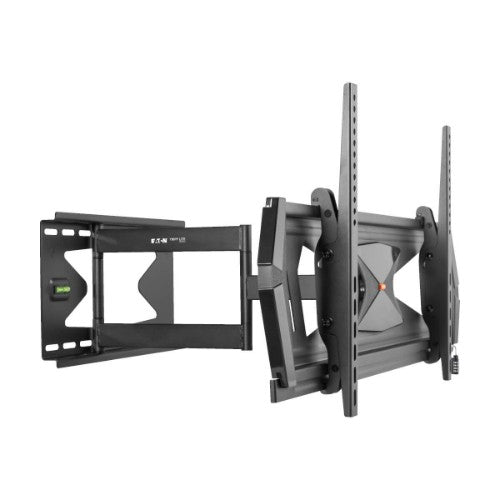 Tripp Lite DWMSC3780MUL Heavy-Duty Full-Motion Security TV Wall Mount for 37" to 80", Flat or Curved, UL Certified