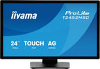 iiyama ProLite T2452MSC-B2AG computer monitor 61 cm (24") 1920 x 1080 pixels Full HD LED Touchscreen Black