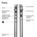 HP EliteBook 6 G2i 14 inch Notebook Next Gen AI PC Intel Core Ultra 7 Laptop 35.6 cm (14") WUXGA 32 GB DDR5-SDRAM 512 GB SSD Wi-Fi 7 (802.11be) Windows 11 Pro Silver