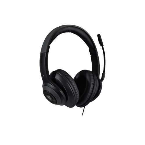 V7 Premium Over-ear Stereo Headset, Boom Mic, PC, Mac, Tablets, Laptop Computer, Gaming, Video Conferencing, 3.5mm, USB
