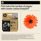 HP 4K0V0NE/924E Ink cartridge black EvoMore, 1K pages ISO/IEC 19752 25ml for HP OJ Pro 8120/e