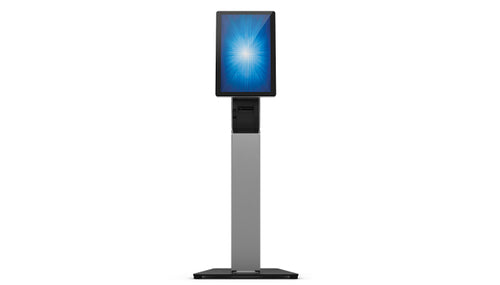 Elo Touch Solutions ELO Stand Self Service Floor Black, Silver Printer Multimedia stand