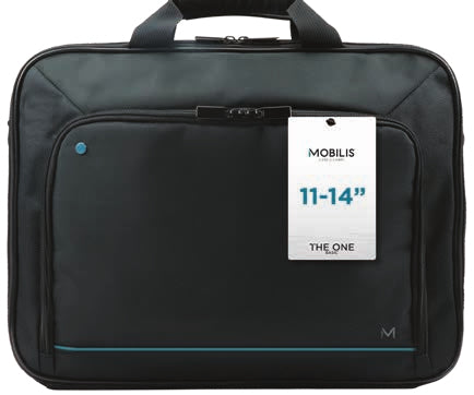 Mobilis The One 35.6 cm (14") Briefcase Black