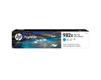 HP T0B27A/982X Ink cartridge cyan, 16K pages ISO/IEC 24711 116ml for HP PageWide 765