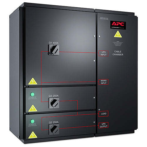 APC SYMMETRA PX 96/160KW WALL-MOUNTED MAINTENANCE BYPASS PANEL, 400V