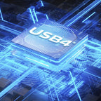 j5create JCD554 USB4® Triple 4K Display Docking Station, Black