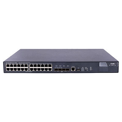 HPE A A5800-24G L3 Power over Ethernet (PoE) 1U Black