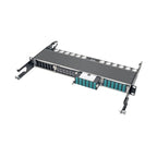 Tripp Lite N484-1M24-LC12 100Gb/120Gb to10Gb Breakout Cassette, 24-Fiber OM4 MTP/MPO ( Male with Pins ) to ( x12 ) LC Duplex