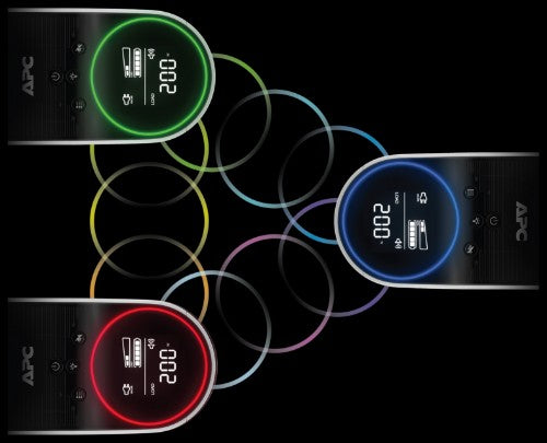 APC Back-UPS Pro BGM2200B-GR - 2200VA/1320W, 4x Schuko & 2x C13 outlets, 3x USB charger, USB dataport