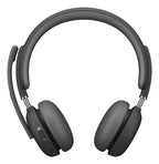 Logitech Zone Wireless 2 Headset Wired & Wireless Head-band Office/Call center USB Type-C Bluetooth Graphite
