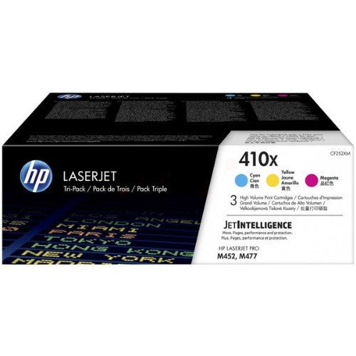HP CF252XM/410X Toner cartridge MultiPack C,M,Y, 3x5K pages ISO/IEC 19798 Pack=3 for HP Pro M 452