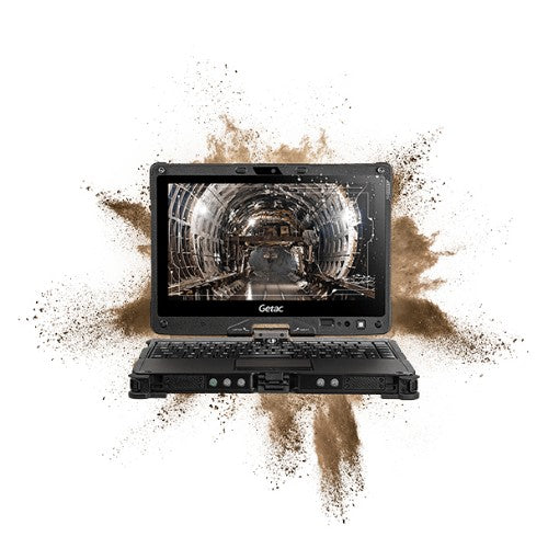 Getac V110 G7 Intel® Core™ i5 i5-1235U Hybrid (2-in-1) 29.5 cm (11.6") Touchscreen Full HD 8 GB DDR4-SDRAM 256 GB SSD Wi-Fi 6E (802.11ax) Windows 11 Pro Spanish Black